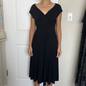 MOVING SALE Jones New York Black Midi Dress